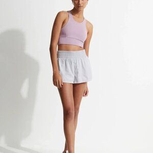 Varley Kallin Running Shorts Grey Lightweight Athletic Shorts Women